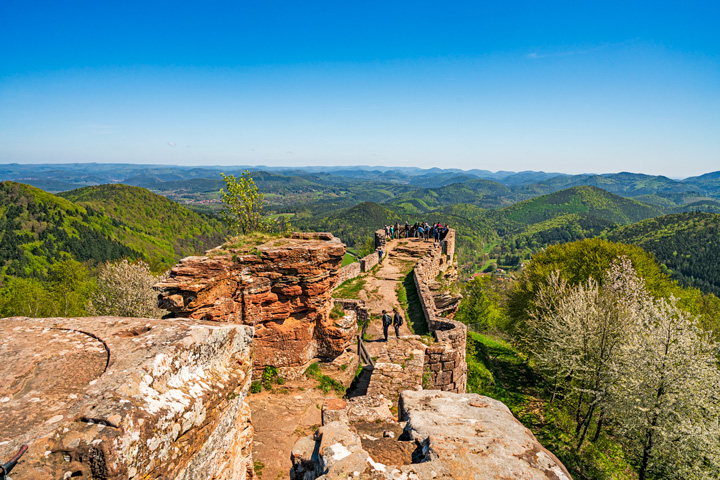 Ausblick von der Weglenburg